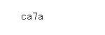 Captcha: ca7a