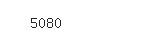 Captcha: 5080