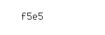 Captcha: f5e5